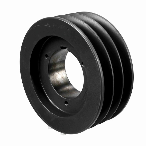 3 Groove Cast Iron Bushed Bore Multiple Sheave, 3B5V58